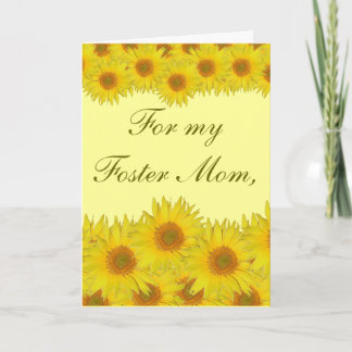 For my Foster Mum, Card