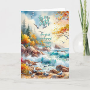 For my Sister  Thank You Card