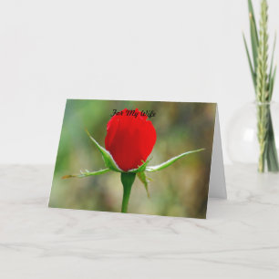For My Wife Card