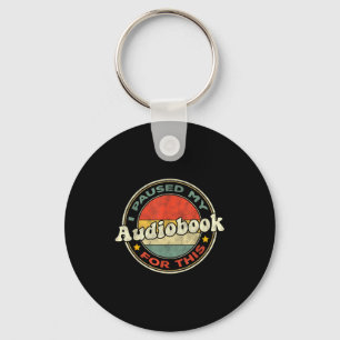 For Obook Listeners O Book Lovers Retro Women Key Ring