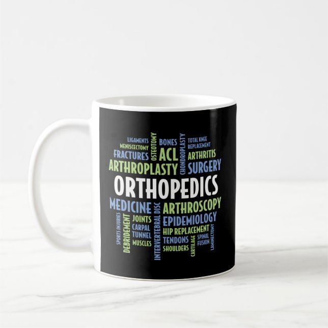 For Orthopaedic Nurses And Orthopaedics Doctors Coffee Mug (Left)