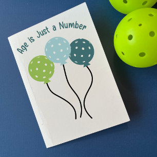 For PIckleball Players Funny Birthday Card