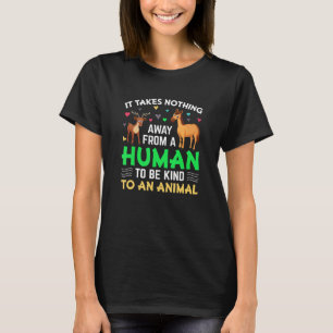 For Plant Powered vegan people be kind to animals T-Shirt