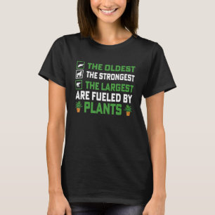 For Plant Powered vegan vegetarian plant based peo T-Shirt