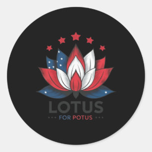 For Potus Kamala Harris 2024 Classic Round Sticker