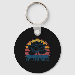 For Potus Kamala Harris 2024 Vintage Key Ring