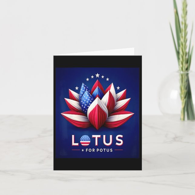 For Potus Kamala Harris For President 2024 1  Card (Front)