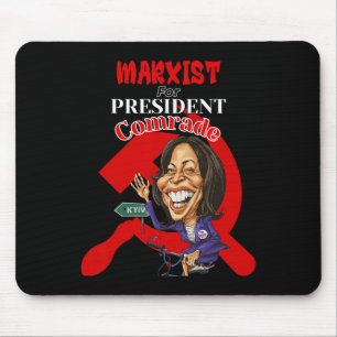 For President Comrade Kamala Harris Funny Presiden Mouse Pad