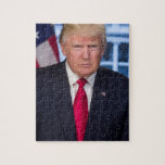 For President Donald Trump Fans Jigsaw Puzzle<br><div class="desc">President Donald Trump</div>