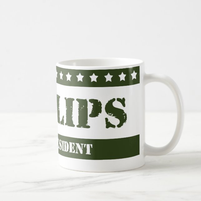 For President Hot Lips Coffee Mug (Right)