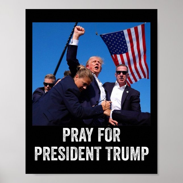 For President Trump4  Poster (Front)