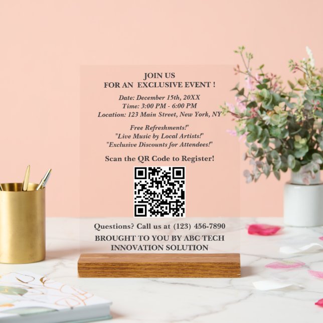 For Promoting Events Business Tabletop Sign  (Wedding)