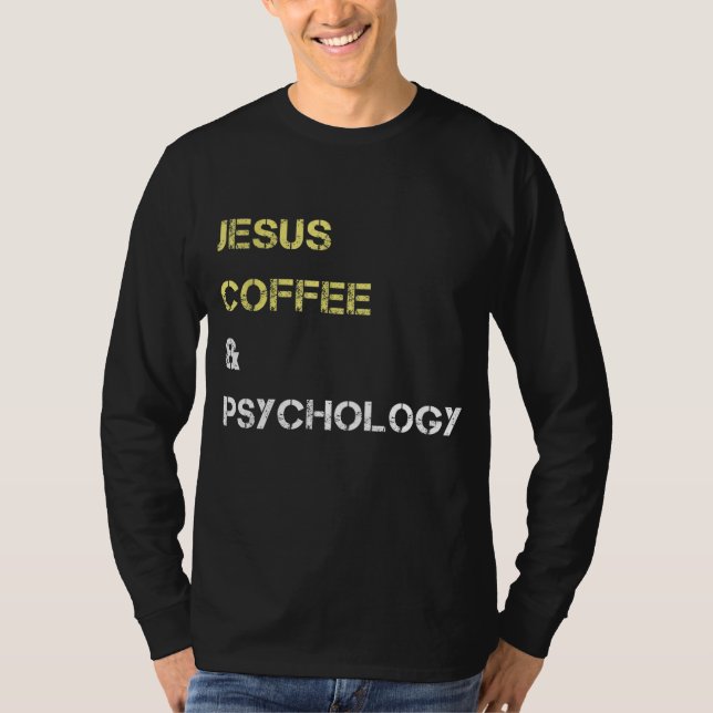 For Psychology Students & Professors T-Shirt (Front)