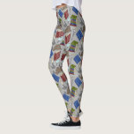 For Readers Mystery Novels Books Patterned Leggings<br><div class="desc">Whether you're curling up on the couch with a good book or headed to the bookstore or library to find some more books to add to your TBR pile, these mystery novel print leggings will ensure that you look great on your next literary adventure. These bookish leggings feature illustrations of...</div>