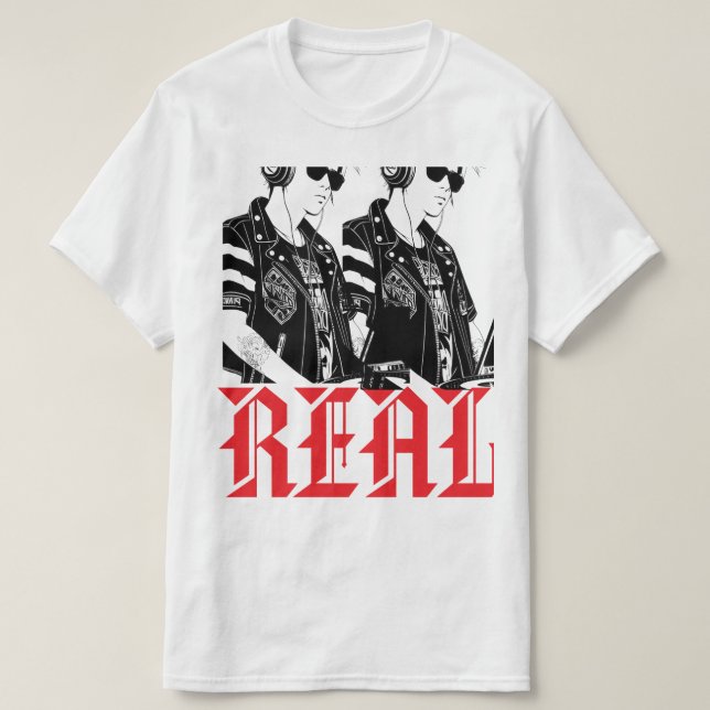 FOR REAL MC T-Shirt (Design Front)