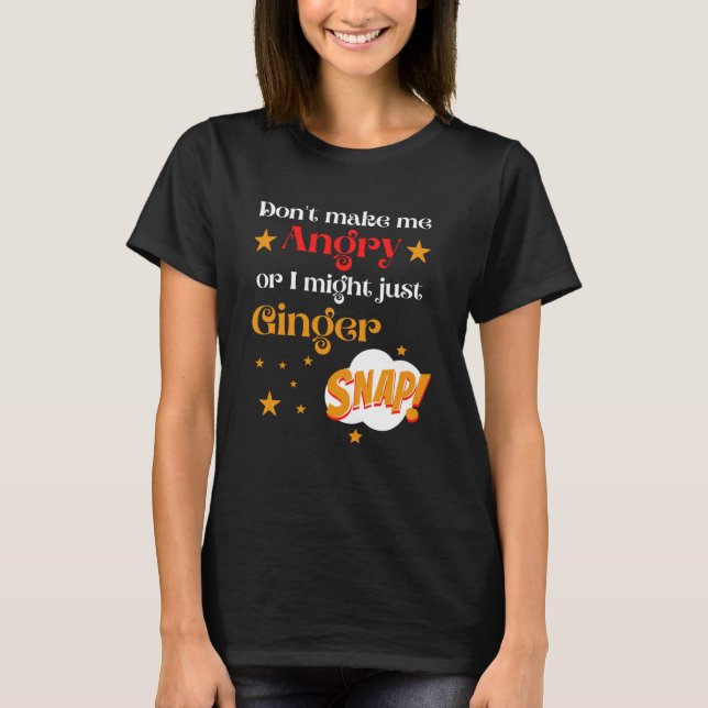 for Red Heads Ginger Snap Hair Red Headed Kids T-Shirt (Front)