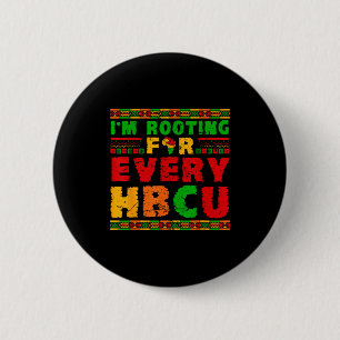 For Rooting Hbcu Historically Black College 6 Cm Round Badge