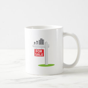For Sale Sign Coffee Mug