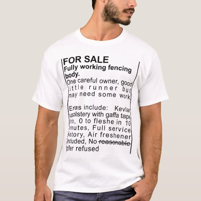 For Sale T-Shirt (Front)