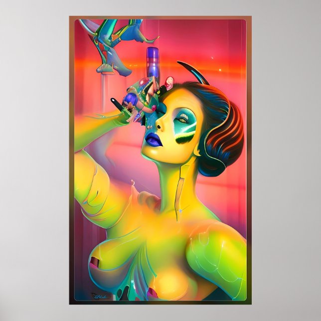 For Science Ken Gauge Surrealism Poster (Front)