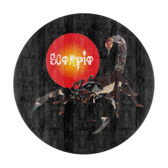 For Scorpion Fan Cutting Board (Front)