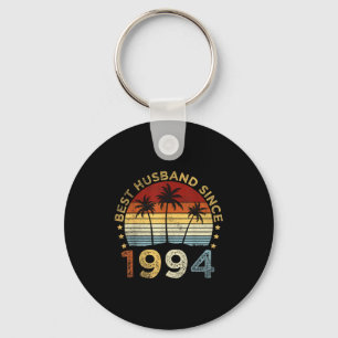 For Shirt Husband Since 1994 29th Wedding Key Ring