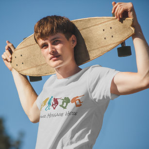For Skateboarders Skateboarding Graphics Custom T-Shirt