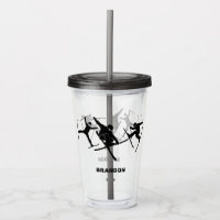For Skiers Ski Tricks Graphics Personalised