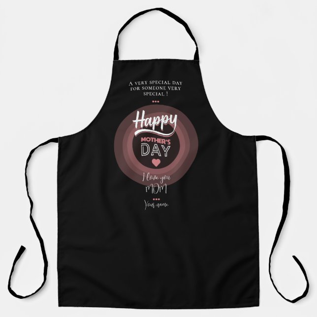 For someone very special apron (Front)