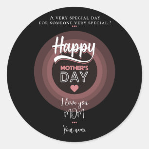 For someone very special classic round sticker