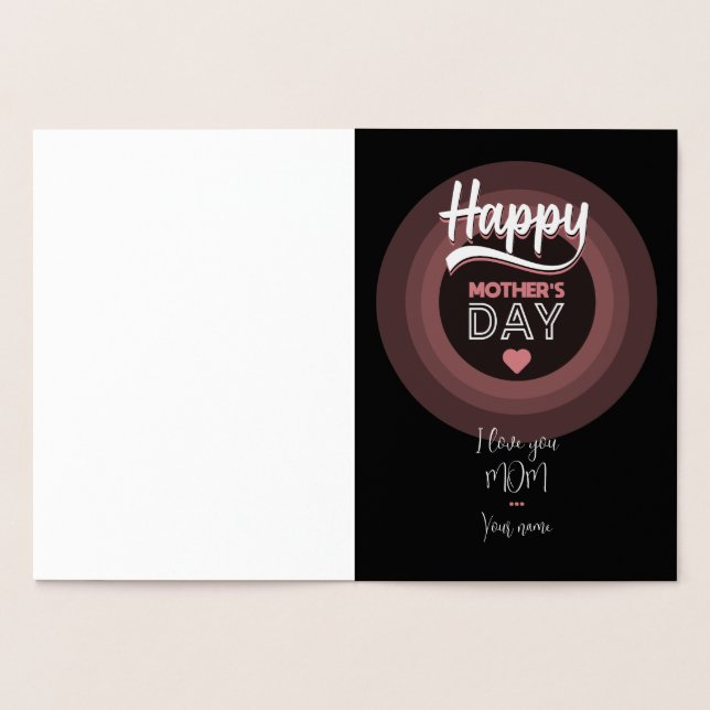 For someone very special foil card (Inside)
