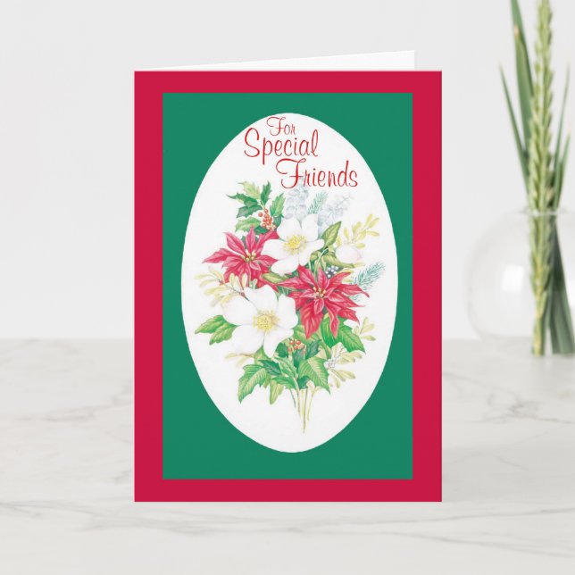 For Special Friends Holiday Card (Front)