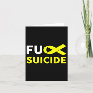 For Suicide Awareness Shirt Support Survivor Gift Card