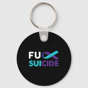 For Suicide Awareness Shirt Support Survivor Gift Key Ring
