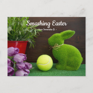 For Tennis player cute Grassroots & Groundstrokes Holiday Postcard