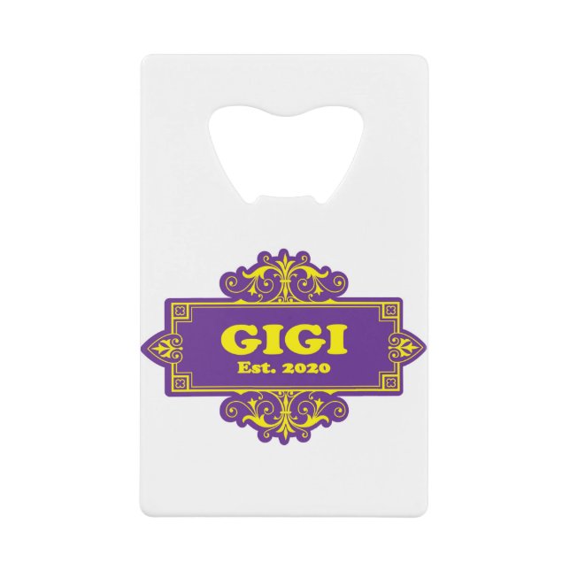 For That Special “GiGi 2020” (Front)