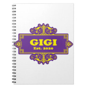 For That Special “GiGi 2020” Notebook
