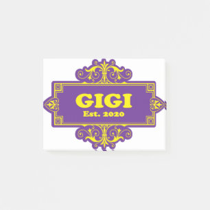 For That Special “GiGi 2020” Post-it Notes