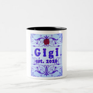 For That Special “GiGi 2020” Two-Tone Coffee Mug