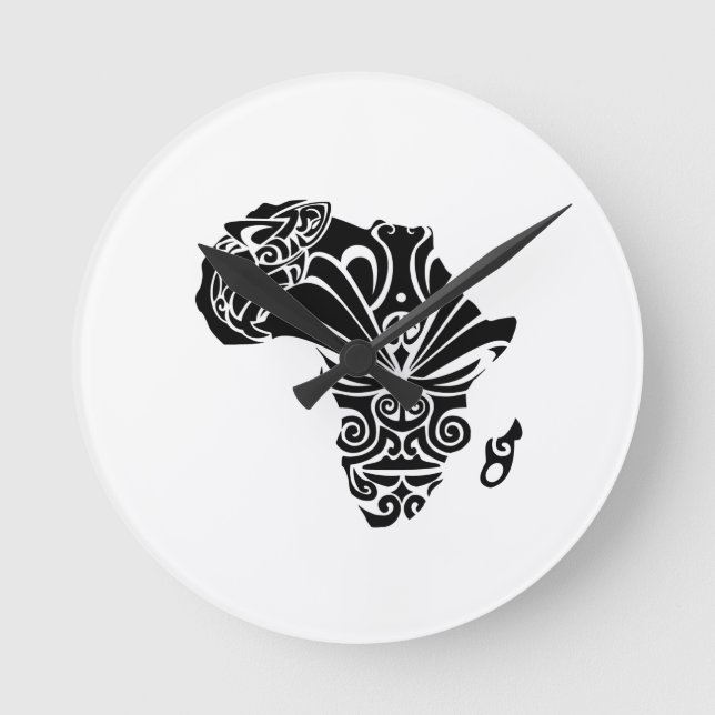 FOR THE AFRICA ROUND CLOCK (Front)