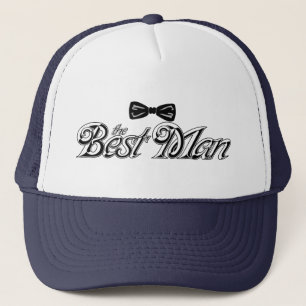 For the Best Man Trucker Hat