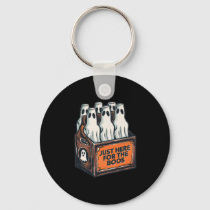 For The Boos Halloween 6 Pack Booze Ghost Beer Bot Key Ring