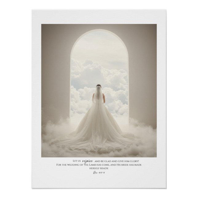  For the bride He loves. Glossy  Poster (Front)