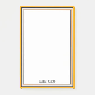 For The Desk Of The CEO Post-it Notes