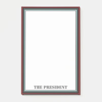 For The Desk Of The President