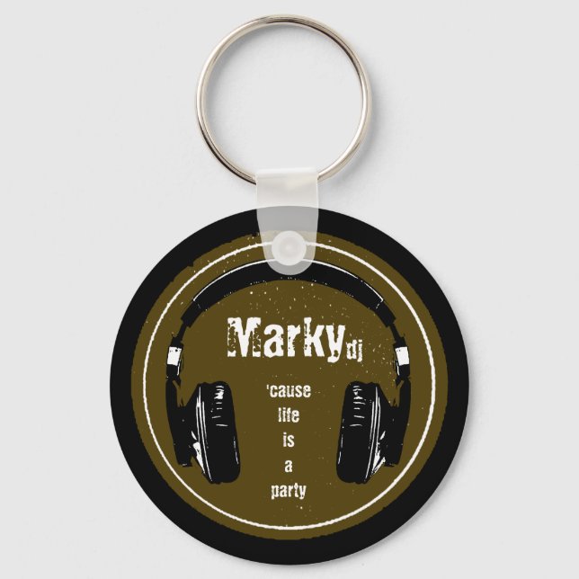 for the dj key ring (Front)