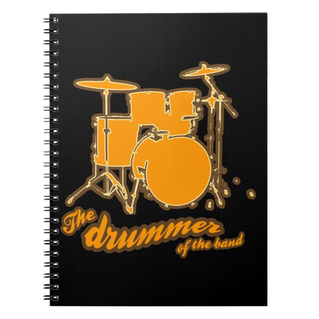 For the drummer notebook (Front)