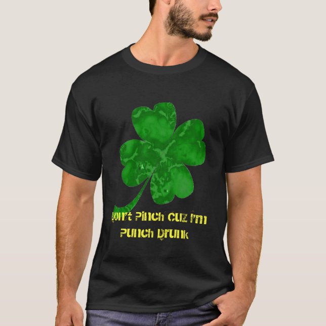 For the Four Leaf Drunk T-Shirt (Front)