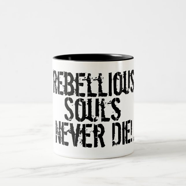 For the Free Spirited Souls Two-Tone Coffee Mug (Center)
