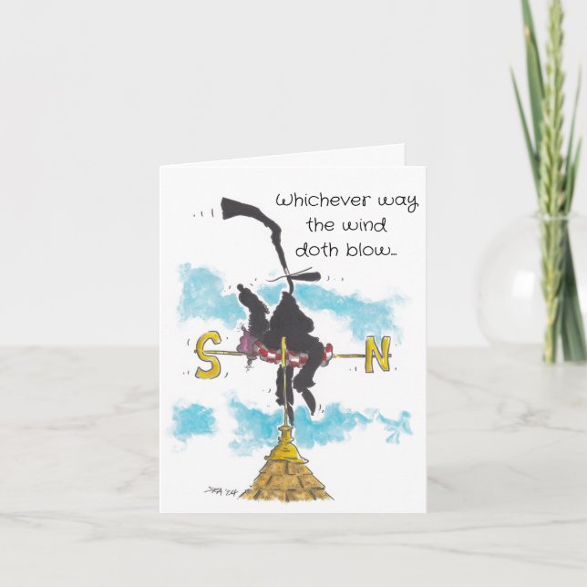 For The Future Greetings Card (Front)